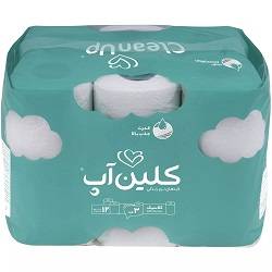 کلین آپ دستمال توالت 12قلو